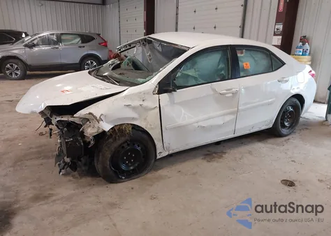 2017 Toyota Corolla Le z USA, uszkodzony, nr VIN 2T1BURHE0HC819867